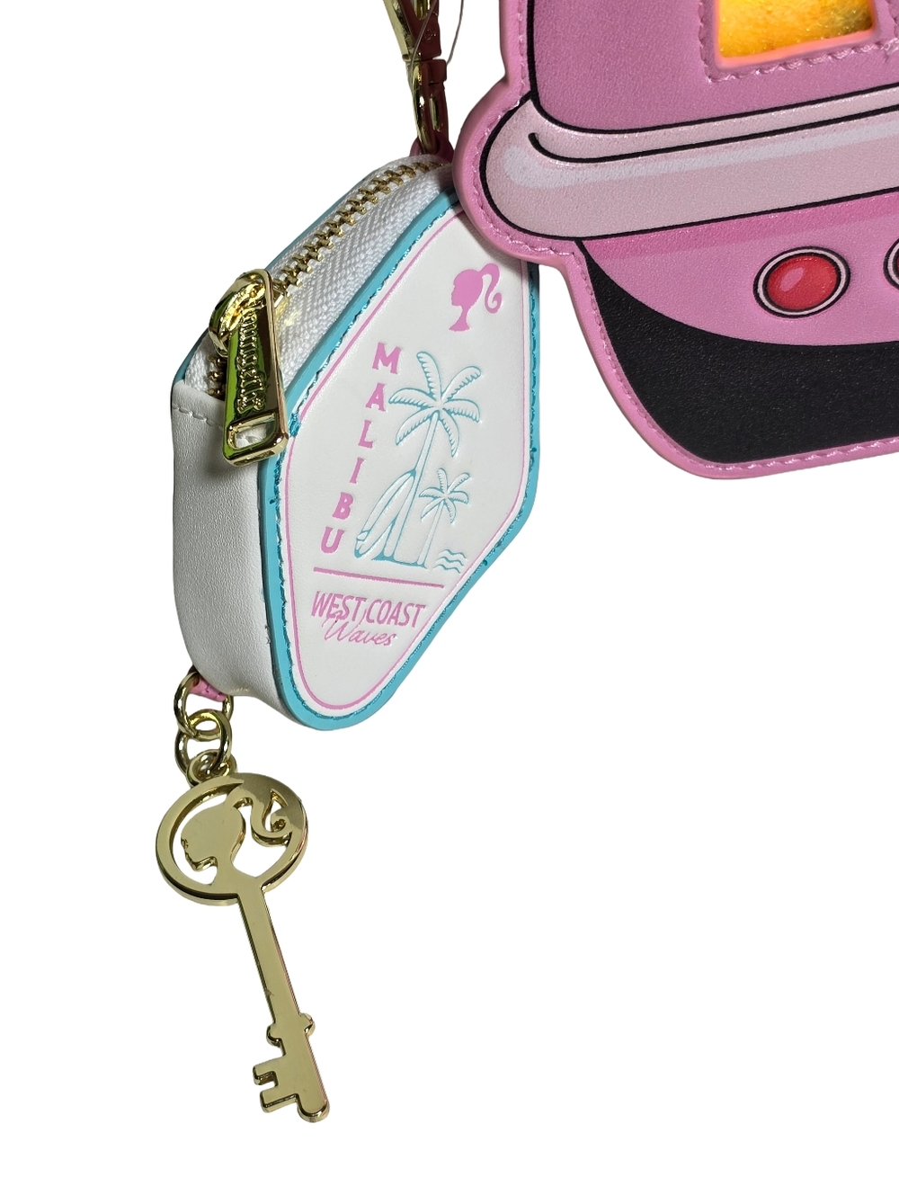 Loungefly Barbie Malibu Convertible Car Crossbody Bag Light Up NWT - Picture 4 of 10